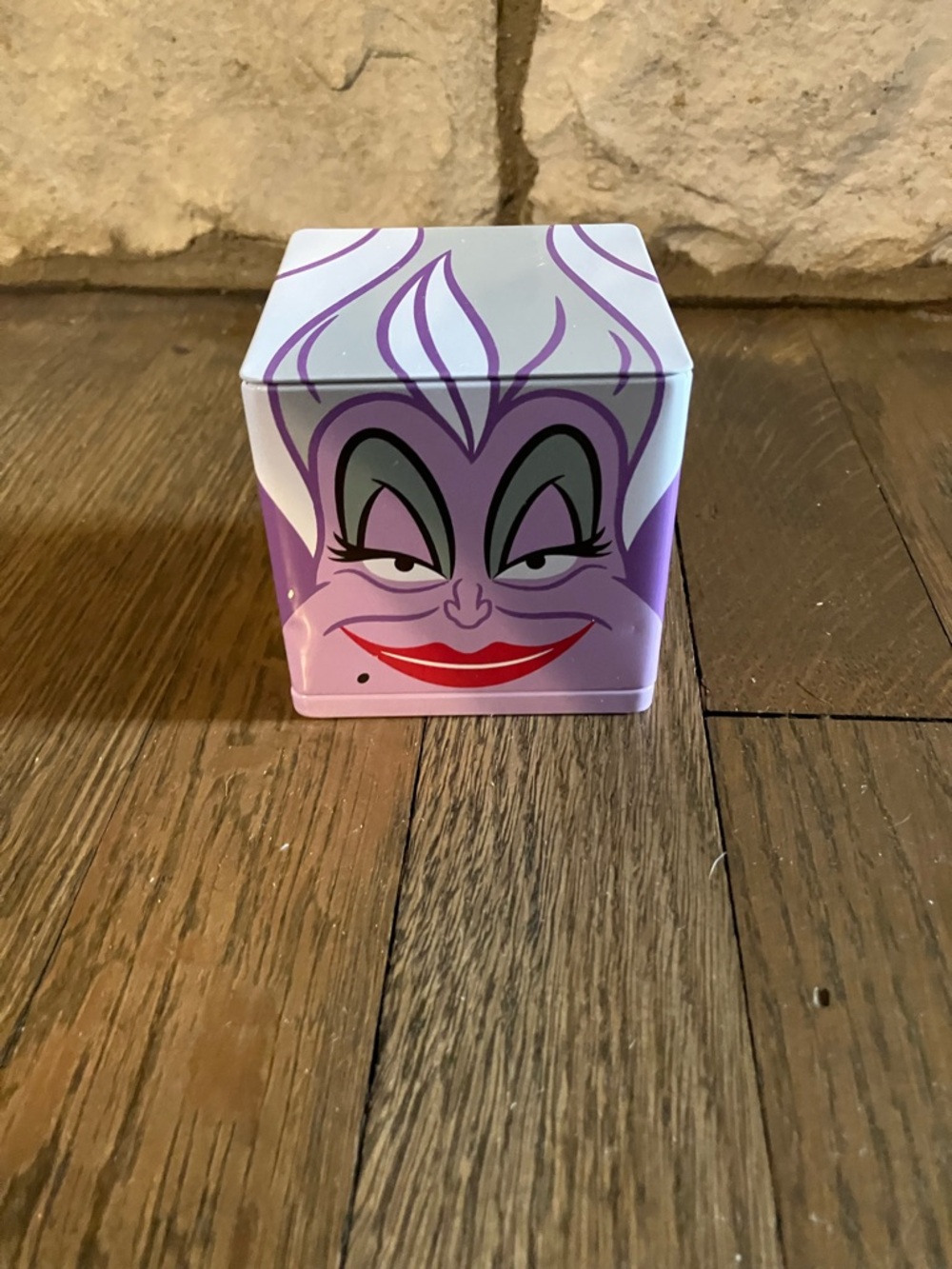 Cubeez Ursula Purple Villain Face Decorative Tin